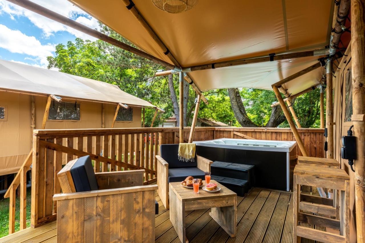 Camping Maeva Escapades Millau Plage Exterior foto